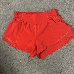 lululemon Hotty Hot High Rise Athletic Shorts